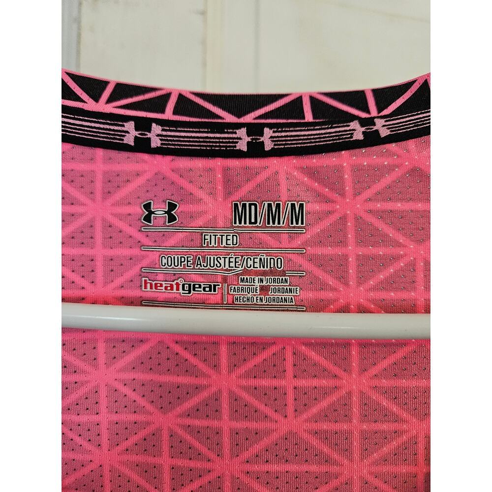 Under Armour Fitted Heatgear Long Sleeve VNeck Shirt - Picture 3 of 5